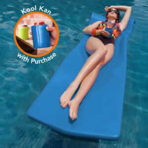 Texas Recreation Foam Super-Soft Kool Pool Float, Blue