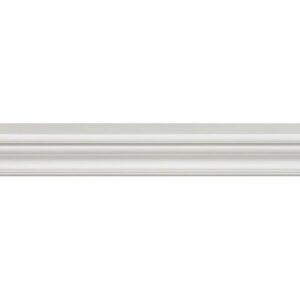 The Crestwood 60" Shelf or Mantel Shelf MDF White Paint