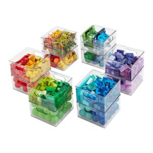 The Home Edit 20-Piece Clear Plastic Modular Edit