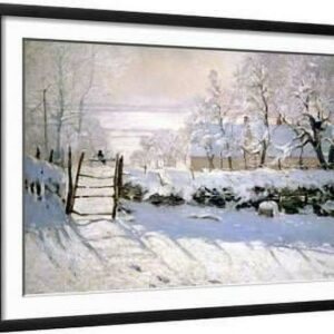 The Magpie, 1869, Scenic Seasons Framed Art Print Wall Art by Claude Monet Sold by Art.Com