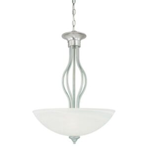 Thomas Lighting SL823678 Tahoe 3-Light Pendant in Brushed Nickel