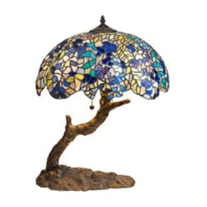 Warehouse of Tiffany Tiffany-style Tree Lamp