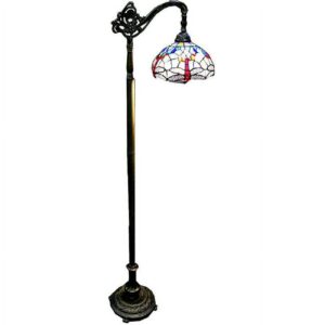 Tiffany-style Dragonfly Reading Lamp