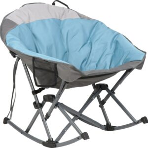 Timber Ridge Wisteria Rocker Club Chair, Blue, Adult, 18lbs