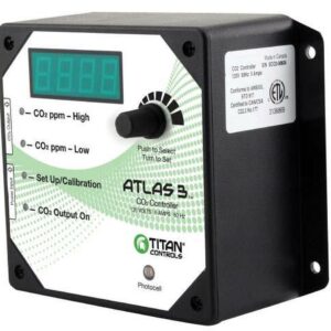 Titan Controls Atlas 3, Day/Night CO2 Monitor & Controller