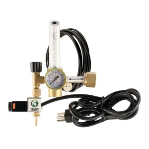 Titan Controls CO2 Regulator, Fits All CO2 Tanks, For Gardens