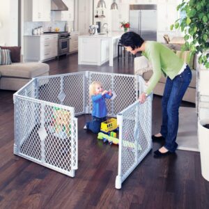 Toddleroo by North States 6 Panel Superyard Portable Indoor Outdoor Playard