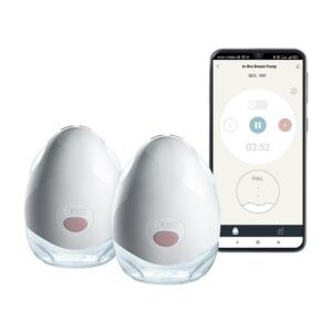 Tommee Tippee Double Electric Wearable Breast Pump, Hands-Free, in-Bra Breastfeeding Pump