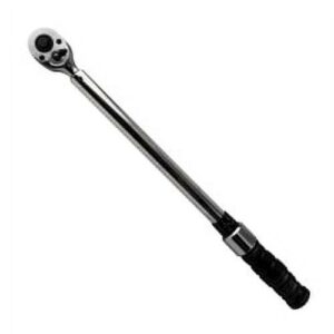 K Tool International 72125A Ratcheting Torque Wrench with 1/2" Drive for Garages, Repair Shops and DIY, 20-150 ft/lbs,, Dual scale, Laser Marked Scales, Quick Release, Molded Case, A