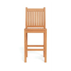 Tortuga Outdoor Teak Outdoor Bar Chair
