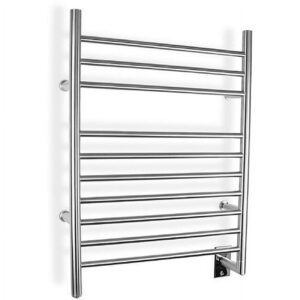 Towel Warmer Infinity, Plug-In, 10 bars, Brushed