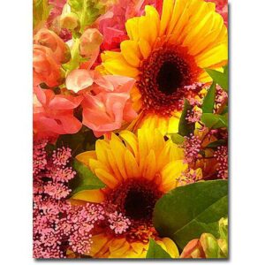 Trademark Fine Art "Spring Bouquet II" Canvas Wall Art by Amy Vangsgard