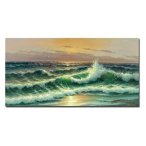 Trademark Fine Art "Waves I" Canvas Art