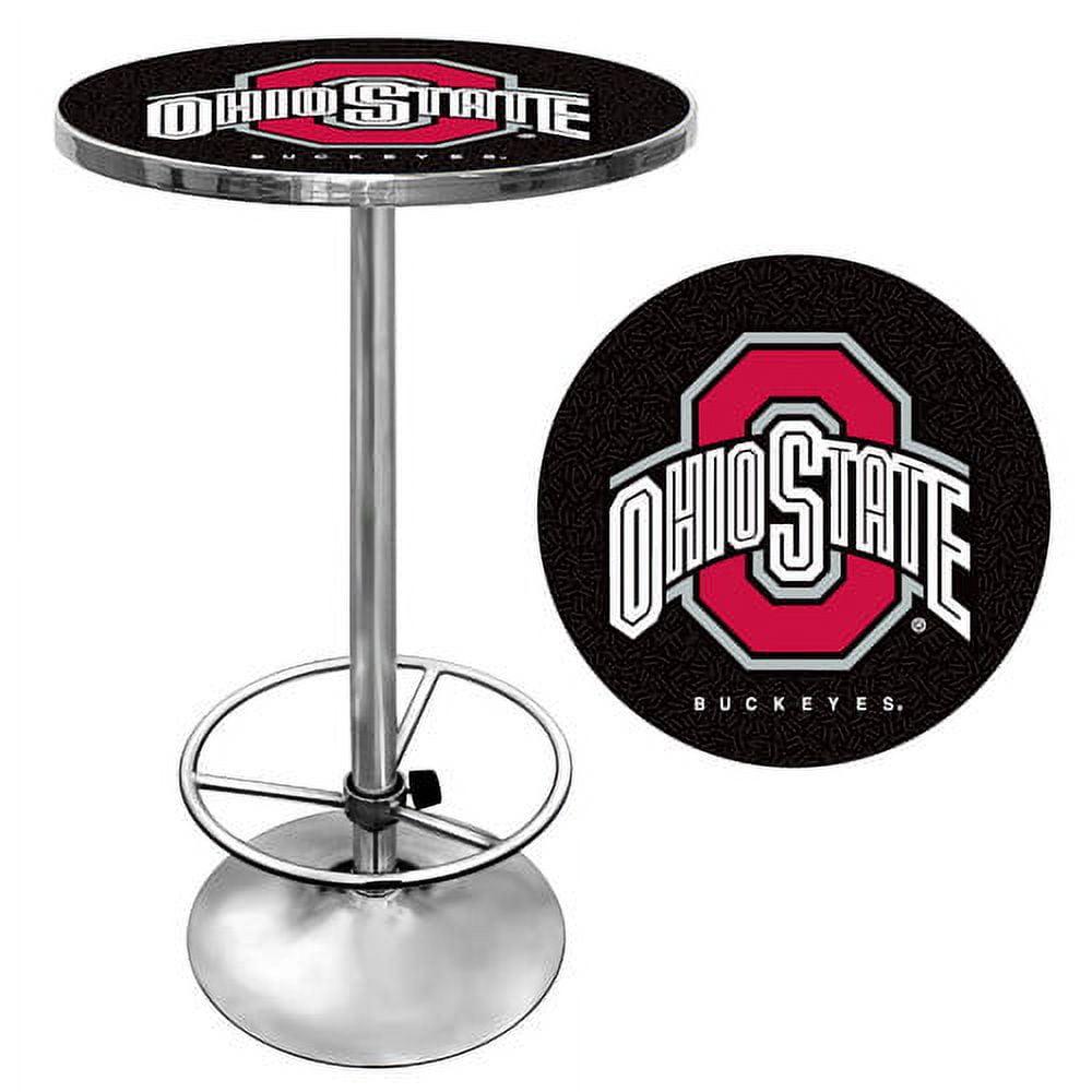 Trademark NCAA The Ohio State University 42" Pub Table, Black/Chrome