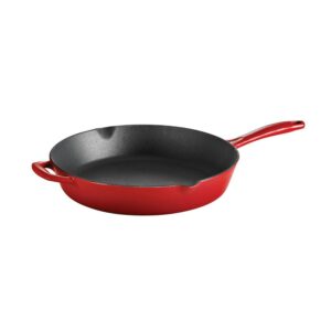 Tramontina Gourmet Enameled Cast Iron Skillet - Gradated Red