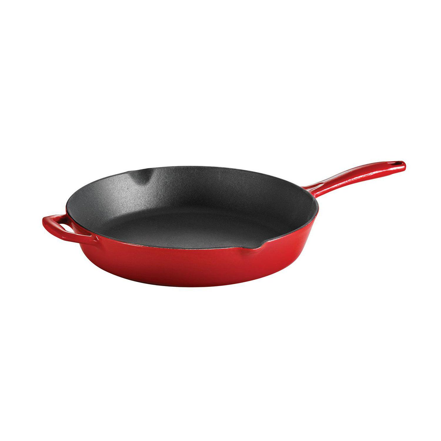 Tramontina Gourmet Enameled Cast Iron Skillet - Gradated Red