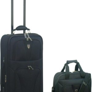 Traveler's Club 3-Piece Expandable Rolling Carry-On Value Set