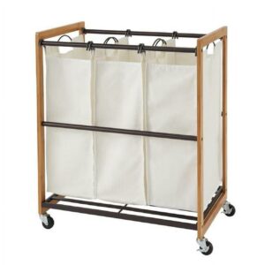 TRINITY 3-Bag Laundry Sorter, Bronze