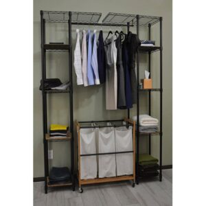 TRINITY Expandable Closet Organizer, Dark Bronze
