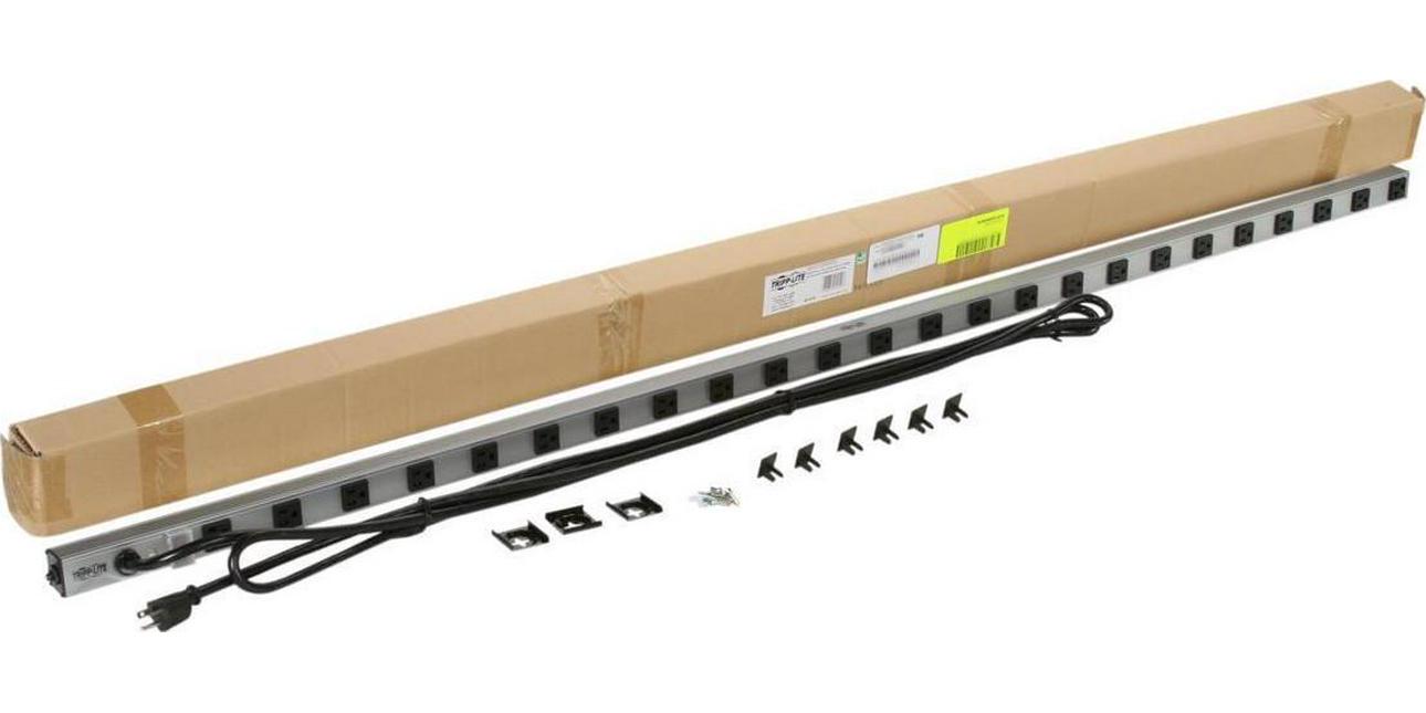 Tripp Lite PS7224-20 72-Inch 24-Outlet Vertical 120-Volt Power Strip, 15-Foot Cord (20 Amps) - Image 2