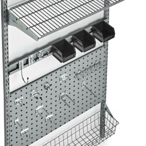 Triton Products® Heavy Duty Wall Shelving, Steel, 375 lb Capacity