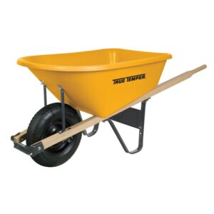 WHEELBARROW POLY YLW 6CF (Pack of 1)