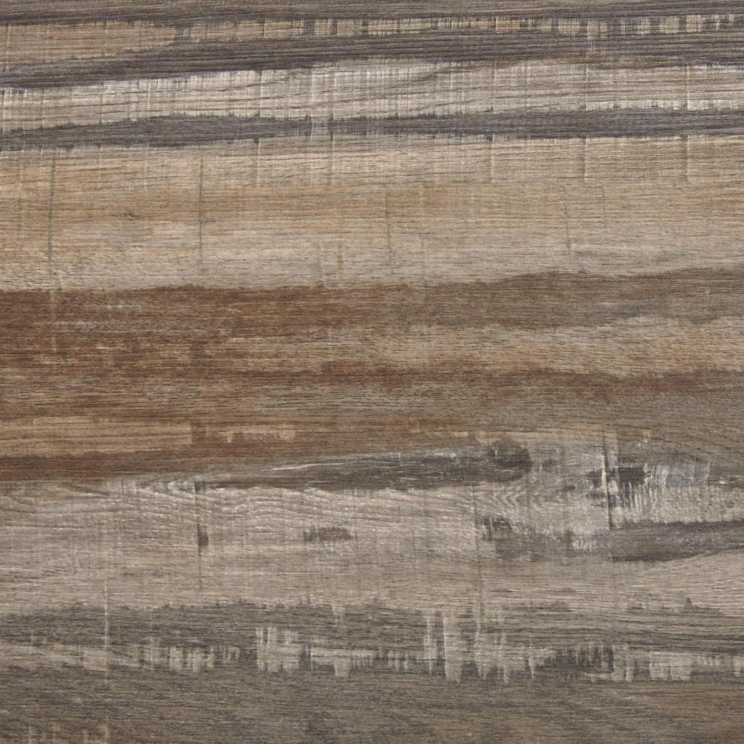 Tucker Mid-Century Writing Desk with Drawers, Driftwood Finish - Image 4