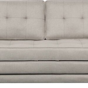 US Pride Furniture Franco Sleeper Loveseat, Beige, Living room 2-seater sofabed