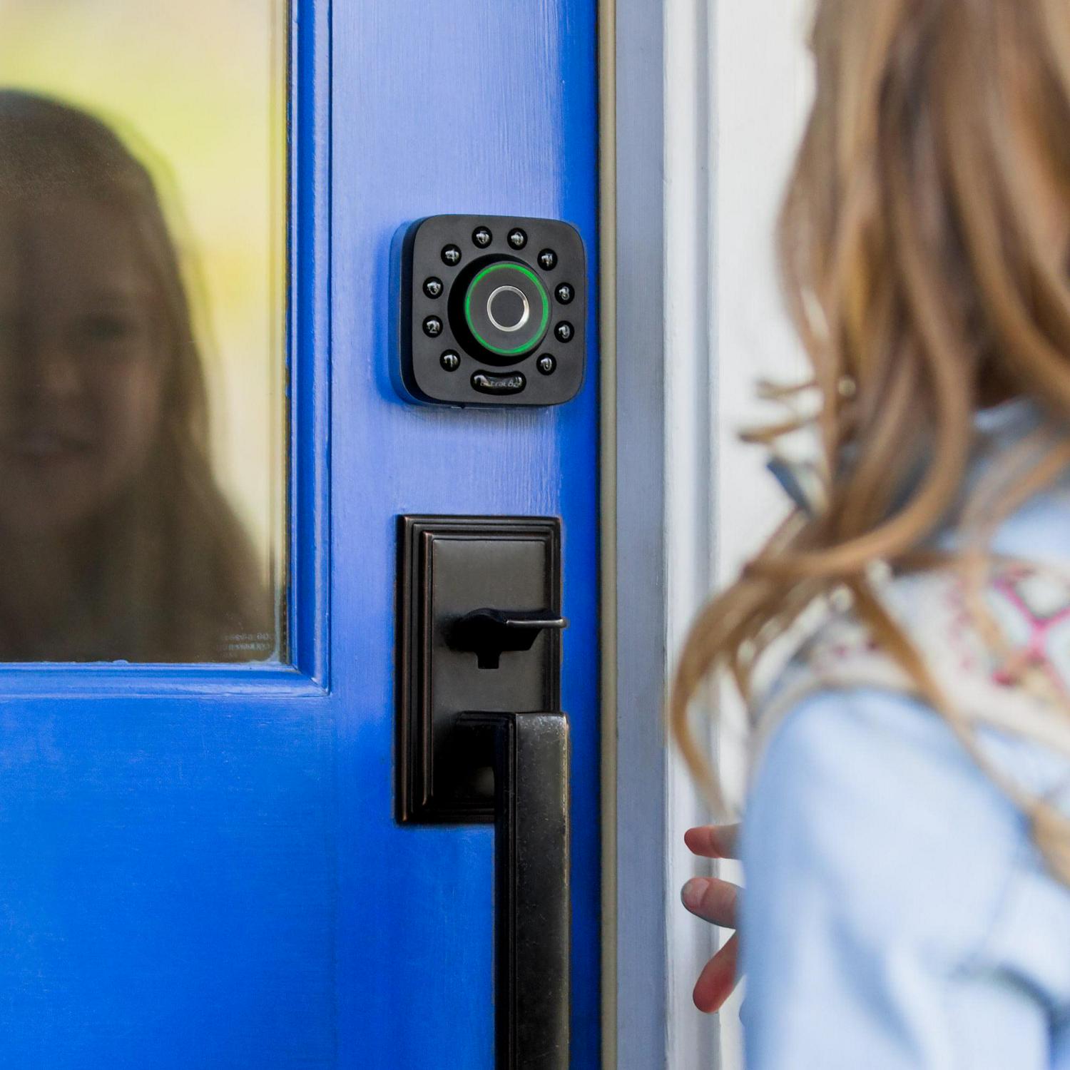 Ultraloq UUL-U-BOLT-PRO-D-UB01 U-Bolt Pro 6 in 1 Bluetooth-Enabled Fingerprint and Keypad Smart Deadbolt Lock Plus Wi-fi Bridge Adapter - Image 5