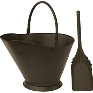 UniFlame Bronze Finish Coal Hod and Shovel