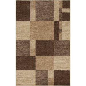 Unique Loom Autumn Collection Area Rug - Providence (5' 1" x 8' Rectangle Light Brown/Brown)