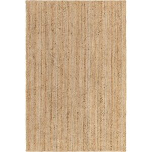 Unique Loom Braided Jute Collection Area Rug - Dhaka (5' 1" x 8' Rectangle Natural)