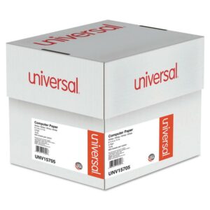 Universal UNV15705 92 Bright 9.5 in. x 11 in. 4 Part Computer Paper - White (900 Sheets/Carton)