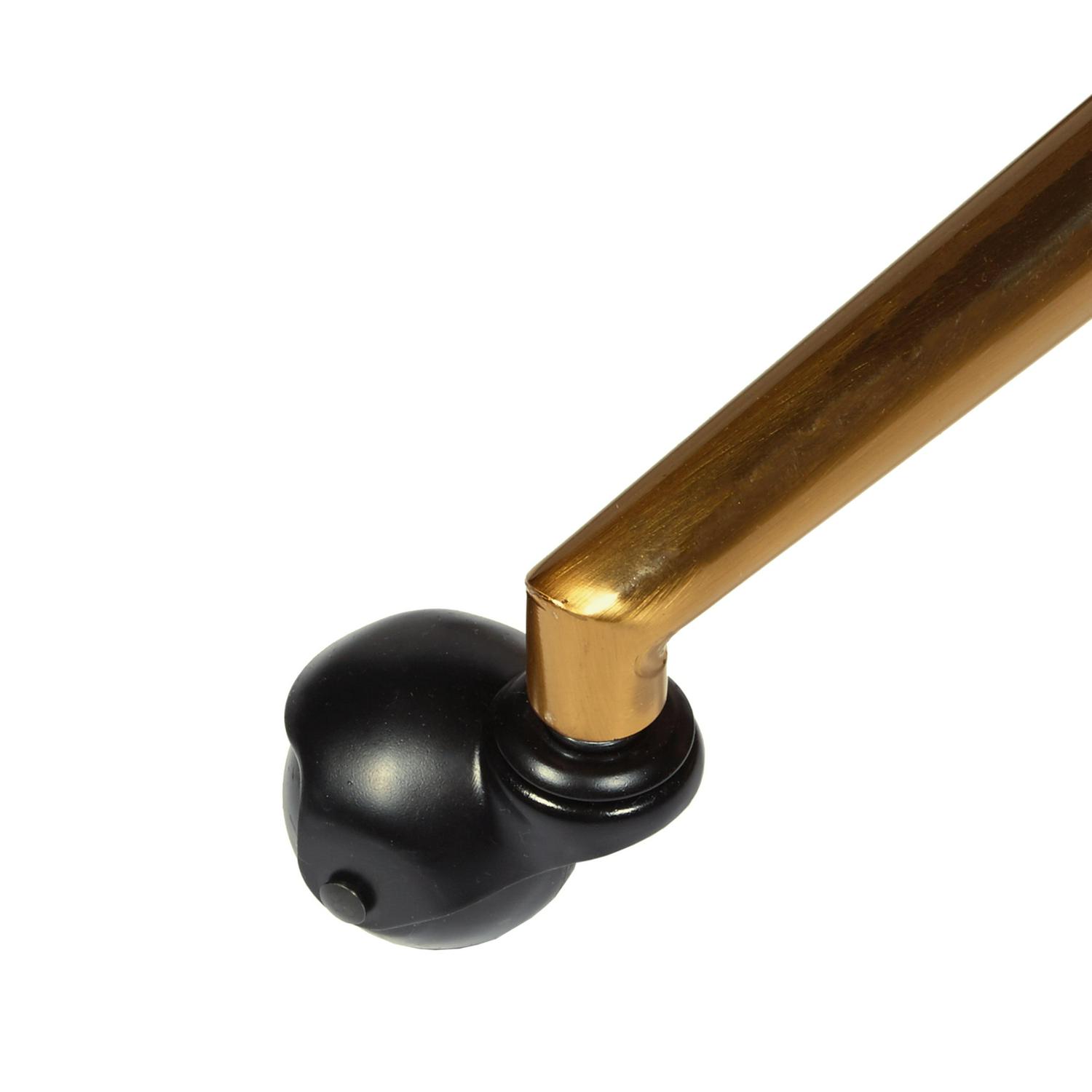 Upholstered Channel Tufted Office Chair in Emerald Green Velvet - Image 6