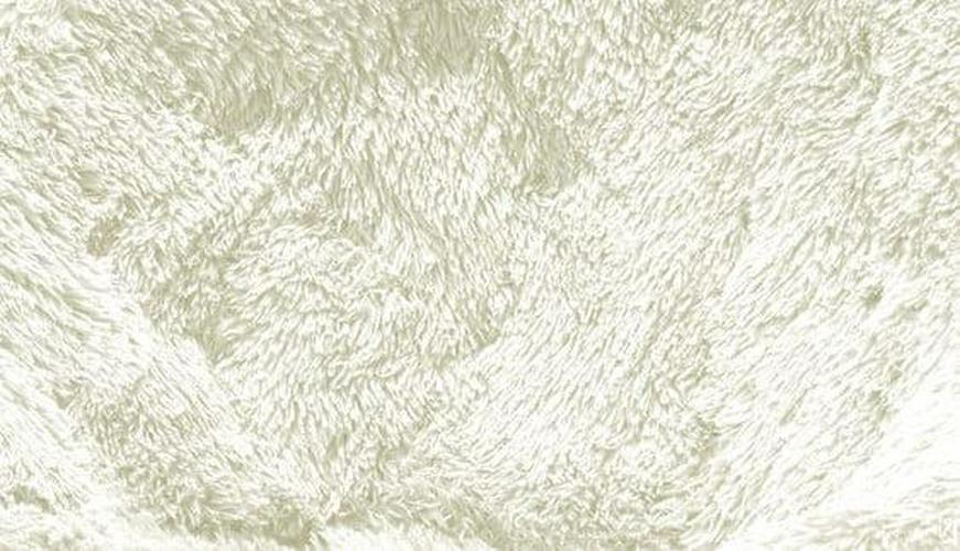 Urban Shop Mongolian Faux Fur Oversized Moon Chair, White - Image 3