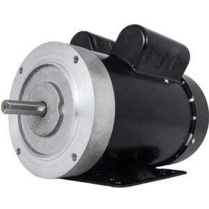 VEVOR 1.5HP Electric Motor, 3450rpm Reversible Single Phase 56C Frame Air Compressor Motor 5/8" Shaft Diameter Electric Compressor Motor for Agricultural Machinery General Equipment, 115/230VAC