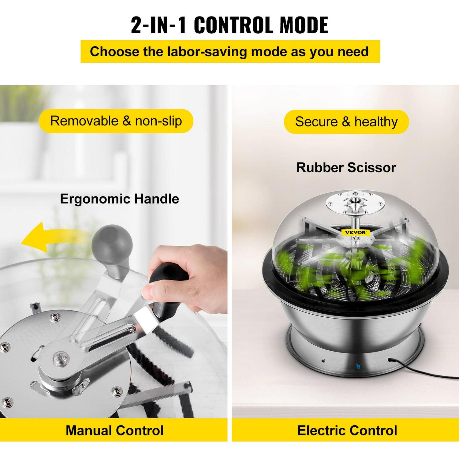 VEVOR 24 inch Bowl Trimmer Leaf Bowl Trimmer, Electric Hydroponic Pro Bowl Trimmer, Electric Leaf Bud Trim Reaper Cutter, Twisted Spin Cut for Plant Bud and Flower - Image 5