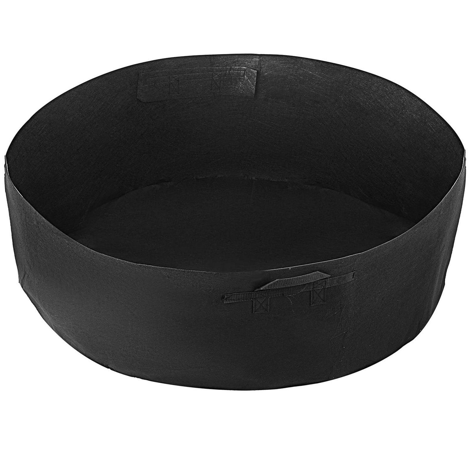 VEVOR 5-Pack 400 Gallon Plant Grow Bag Aeration Fabric Pots with Handles Black Grow Bag Plant Container for Garden Planting Washable and Reusable - Image 9