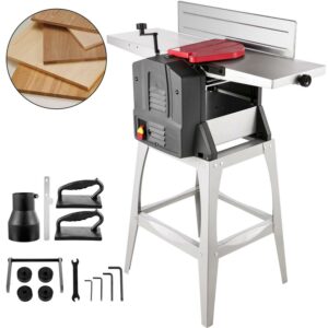 VEVOR 8" Benchtop Planer 1500W Thickness Planer 9000 RPM/min Jointers Woodworking Planer 6M/min Heavy Duty Planer120 mm Cutting Thickness Wood For Wood Cutting Planer