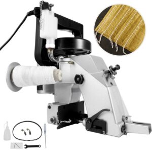 VEVOR Bag Closer Machine 110V Portable Electric Sewing Machine 90W Excellent Endurable Level Seaming Machine for Woven Snakeskin Bag Sack
