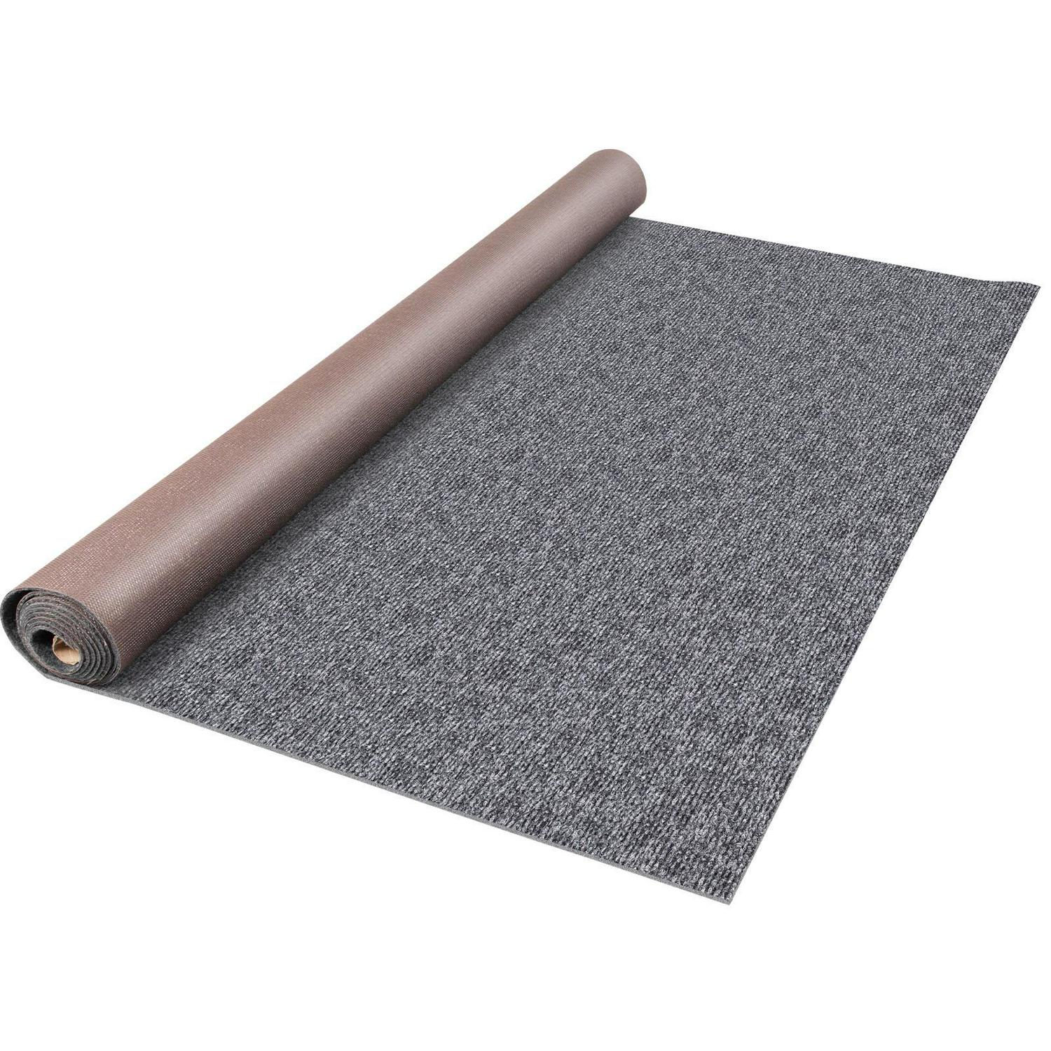 VEVOR Boat Carpet 6x18' Indoor Outdoor Marine Carpet Rug - Size Optional - 32 oz. waterproof patio Anti-slide rug, Gray - Image 9
