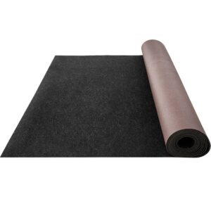 VEVOR Boat Carpet 6x13' Indoor Outdoor Marine Carpet Rug - Size Optional - 32 oz. waterproof patio Anti-slide rug, Black