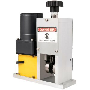 VEVOR Cable Wire Stripping Machine 0.04"-1.18",Portable Scrap Cable Stripper With Gear Motor,Electric Wire Stripping Machine Compact Aluminum Alloy Structure,Automatic Wire Stripper with 2 Blades