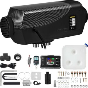 BENTISM Diesel Air Heater 12V 8KW LCD Display Remote Control for Car Bus RV Indoors