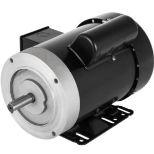 VEVOR Electric AC Motor, 1725rpm 3/4HP Single Phase 56C Frame Air Compressor Motor Reversible 5/8" Shaft Diameter Electric Motor for Air Compressor General Equipment, 115/230VAC