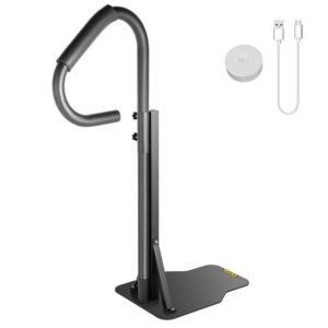 VEVOR Hot Tub Handrail, 56" Spa Side Handrail with Slide-under Mount Base, 600 LBS Load Spa Step Hot Tub, Stainless Steel Spa Side Step, Spa Side Under Mount Rail with Sensor Light for Indoor, Outdoor