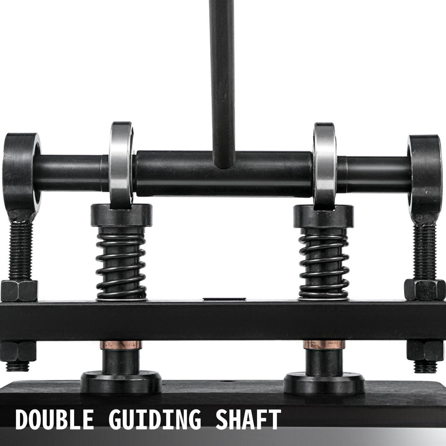 VEVOR Leather Cutting Machine 360x220mm Manual Die Cutter Max. 15 mm Leather Embossing Machine Hand Press Mold Leather Die Cut Leather Craft Cutting Machine for Various of Materials - Image 6