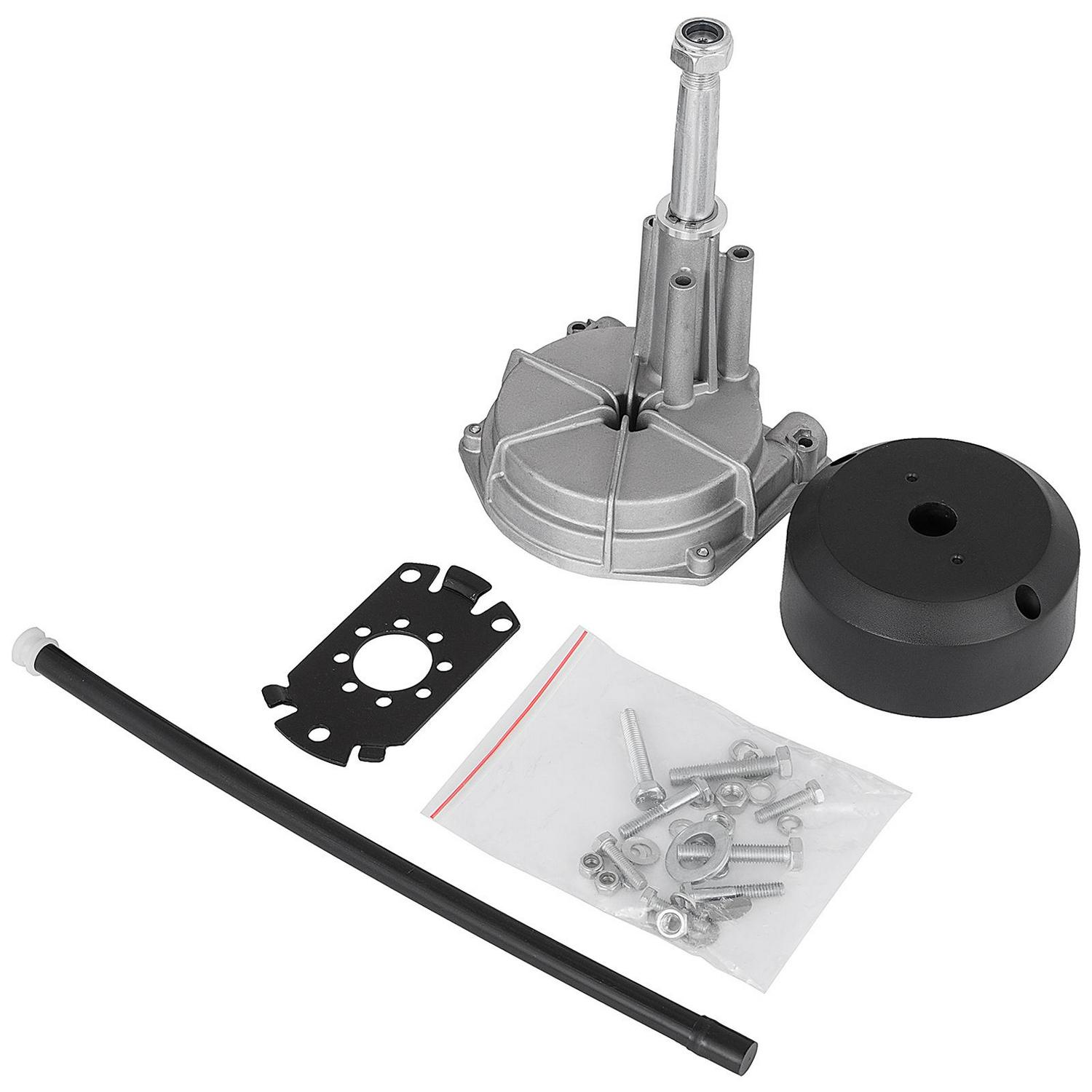 VEVOR Outboard Steering System 10in Steering Cable Marine Steering System 3/4in Steering Shaft with 13.5in Wheel Marine Steering Kit for Yachts and Waterborne Vehicles - Image 9