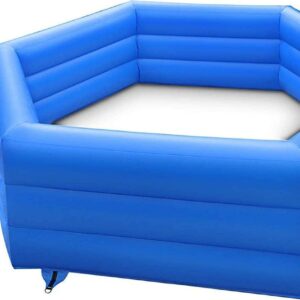 VEVOR Portable Gaga Ball Pit 15ft Inflatable with Electric Air Pump,Gaga Ball Pit Kit Inflatable Court for Outdoor Indoor Children Family Activity