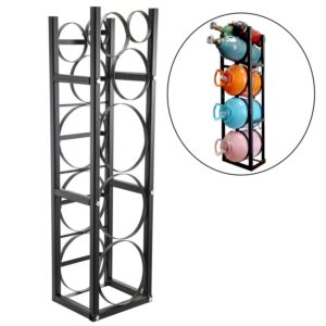 VEVOR Refrigerant Tank Rack, Cylinder Tank Utility Rack with 3-30lb and Other 3 Saving Space for Gas Oxygen Nitrogen Storage
